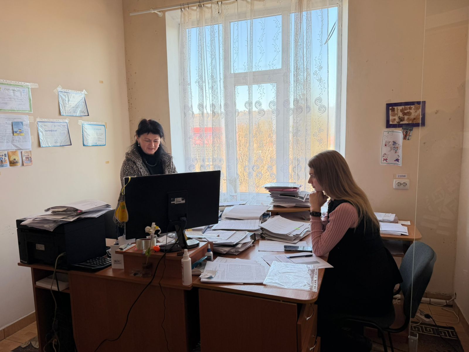 Моніторинговий візит до Служби у справах дітей Кострижівської селищної ради Чернівецької області