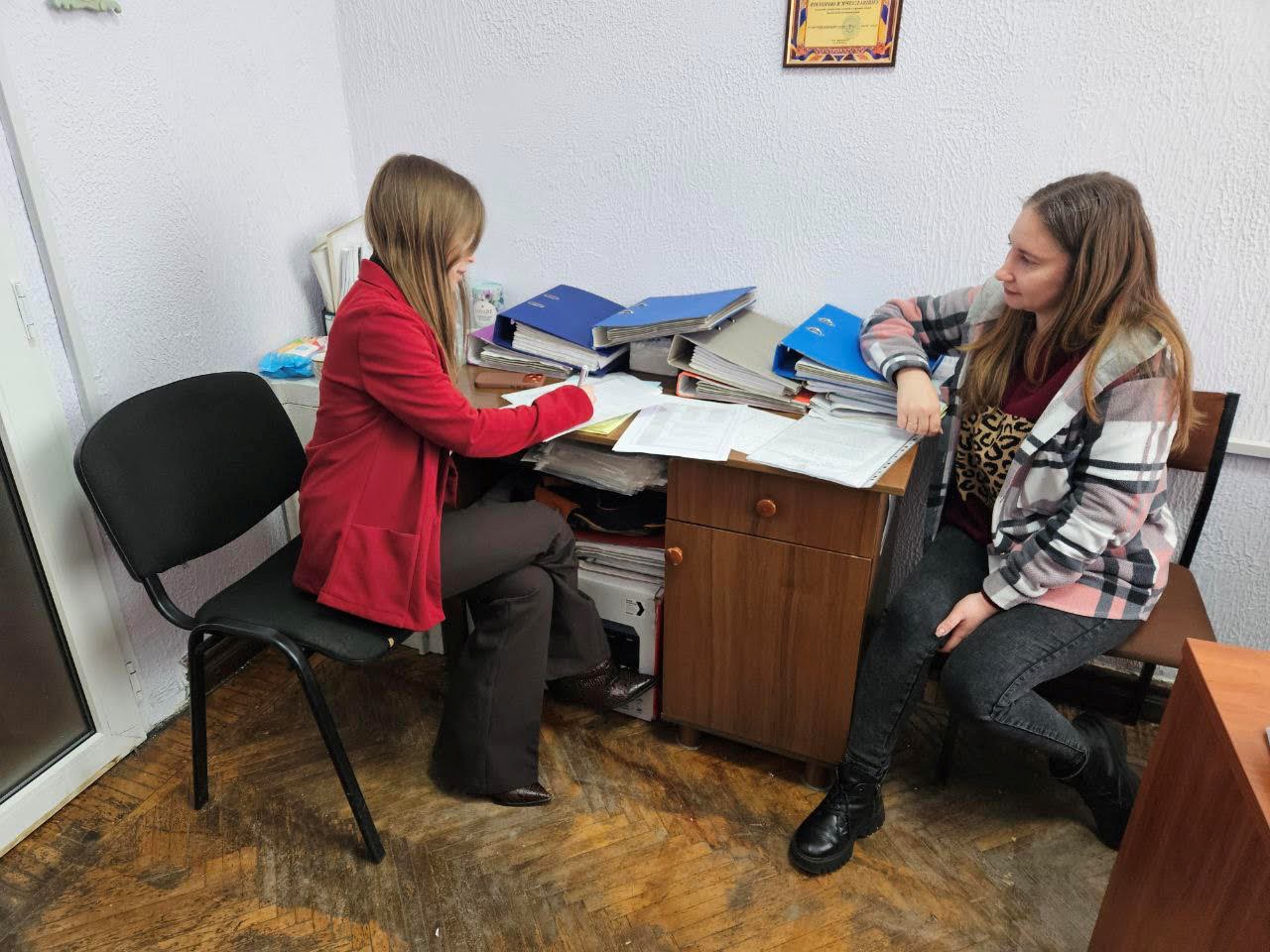 Моніторинговий візит до Служби у справах дітей Іванівської селищної ради Одеської області