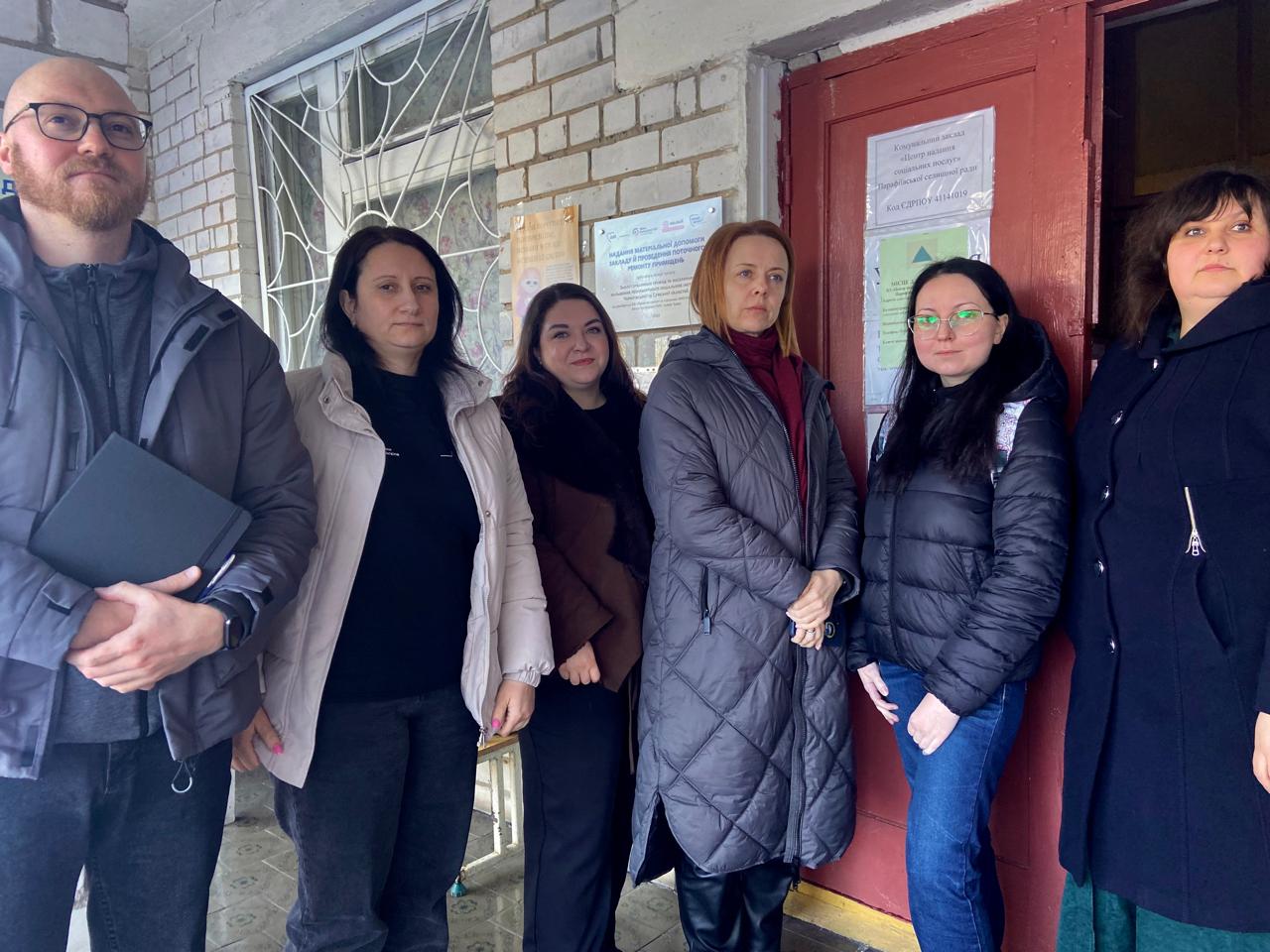 Повторне відвідування відділення стаціонарного догляду для постійного або тимчасового проживання Комунального закладу «Центр надання соціальних послуг» Парафіївської селищної ради
