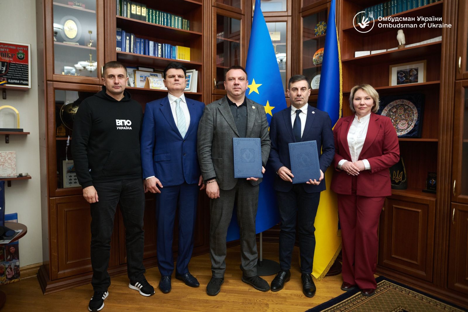 Офіс Омбудсмана України та ГО «Воля, Перемога, Об’єднання України» підписали меморандум про співпрацю