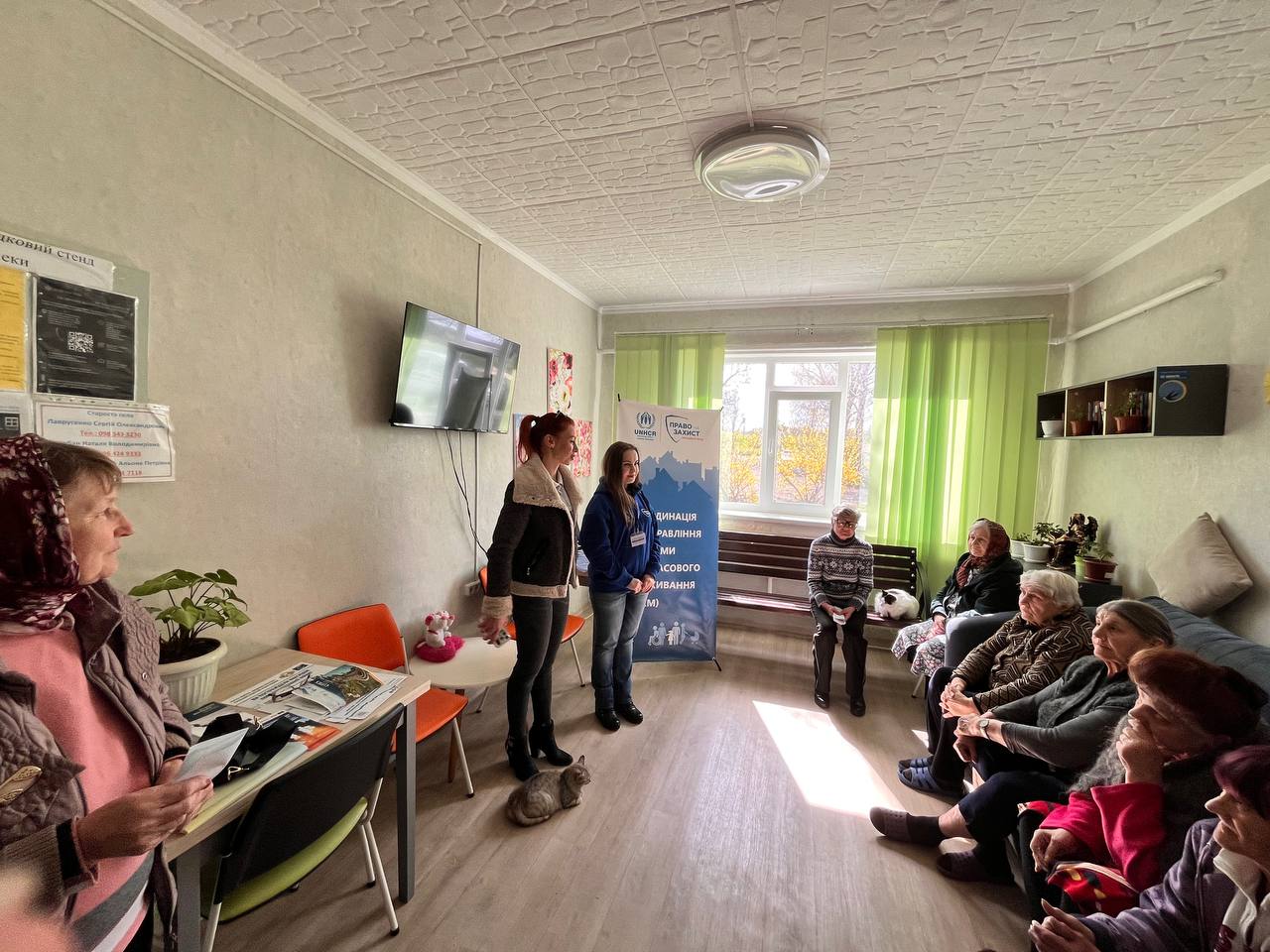 Моніторинговий візит до місця тимчасового перебування ВПО у селі Софіївка Кіровоградської області