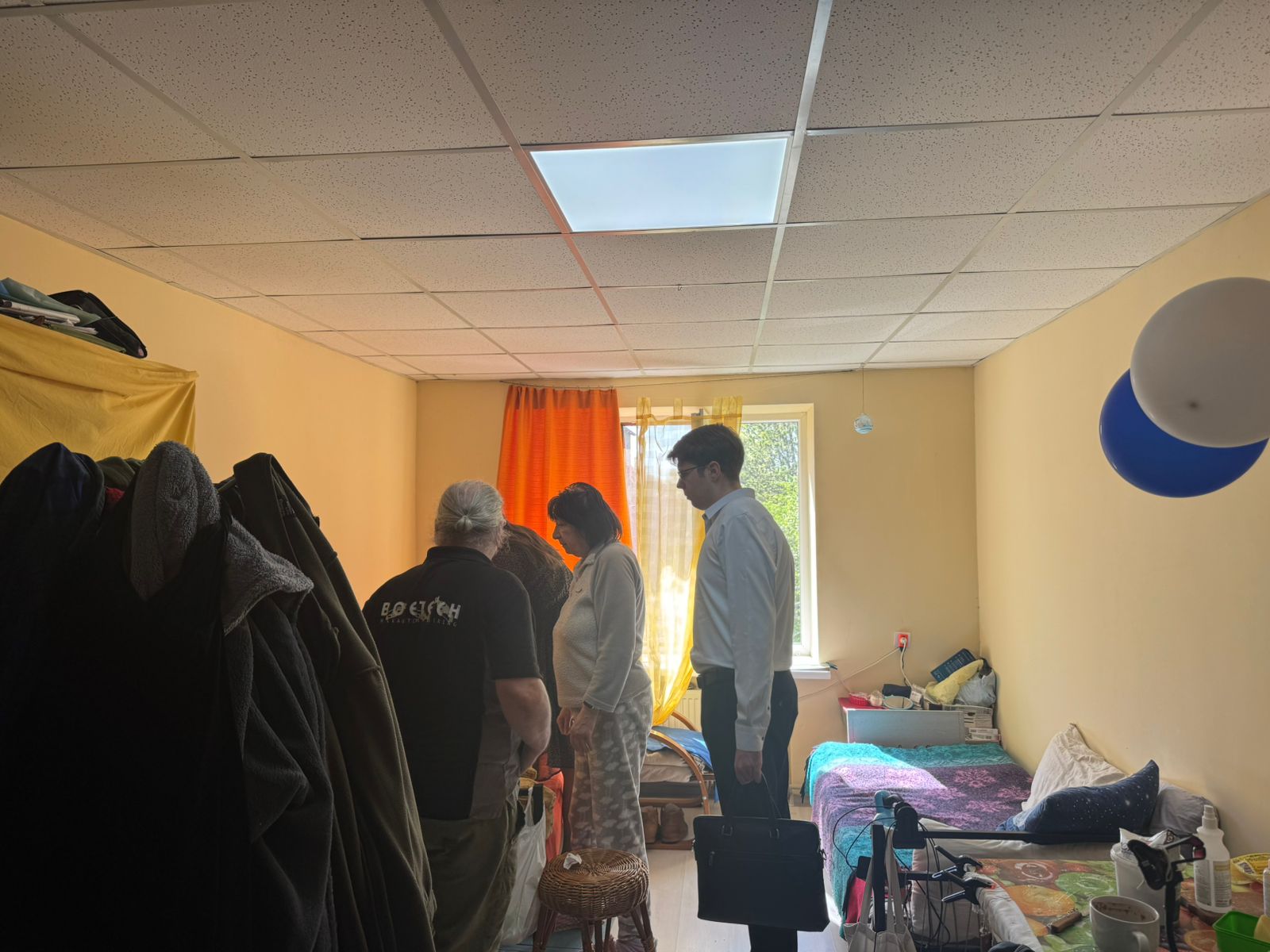 Умови проживання ВПО в МТП на базі гуртожитку Глибоцького професійного ліцею