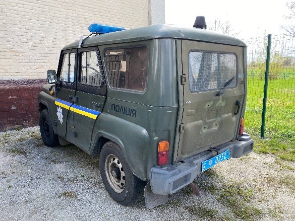 Відвідування спецавтомобіля роти конвойної служби ГУНП на Житомирщині