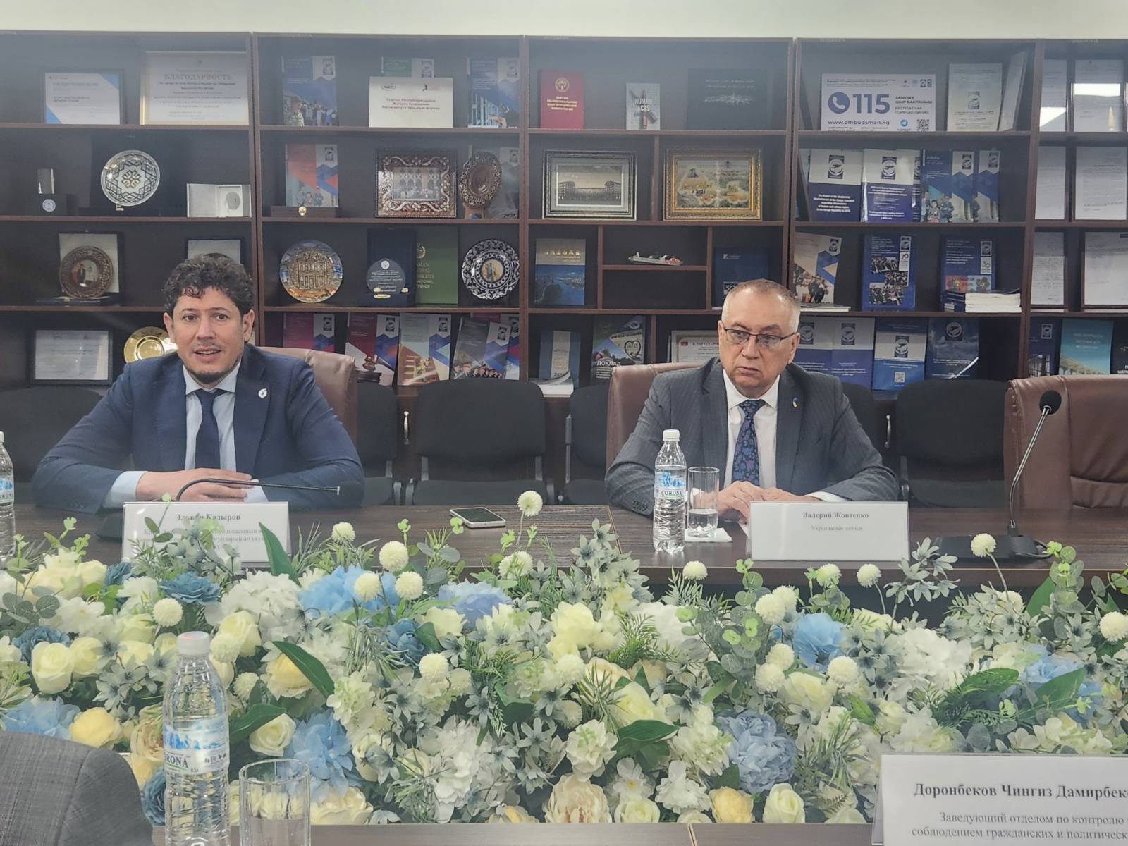 Результати робочих зустрічей Представника Уповноваженого з прав жителів АР Крим та м. Севастополя Ельвіна Кадирова до Киргизстану