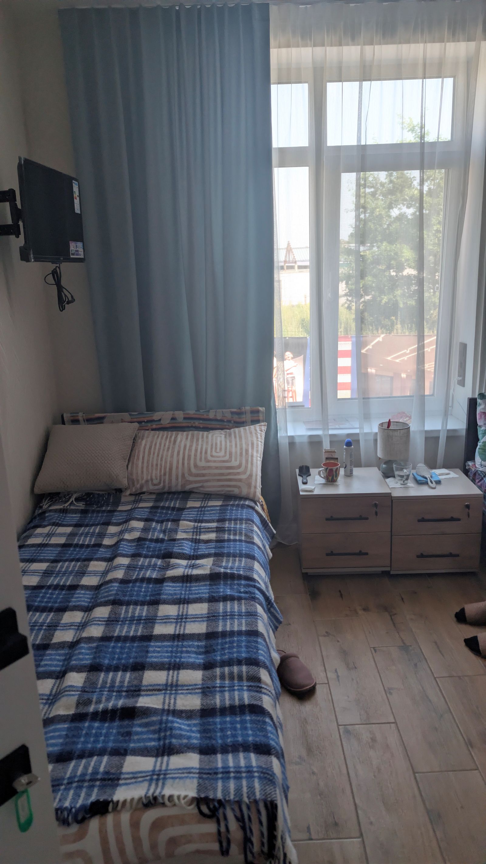 Візит до місця тимчасового проживання ВПО, що функціонує на базі комплексу індивідуальних та багатоквартирних будинків і іншої інфраструктури «Містечко Хансена»